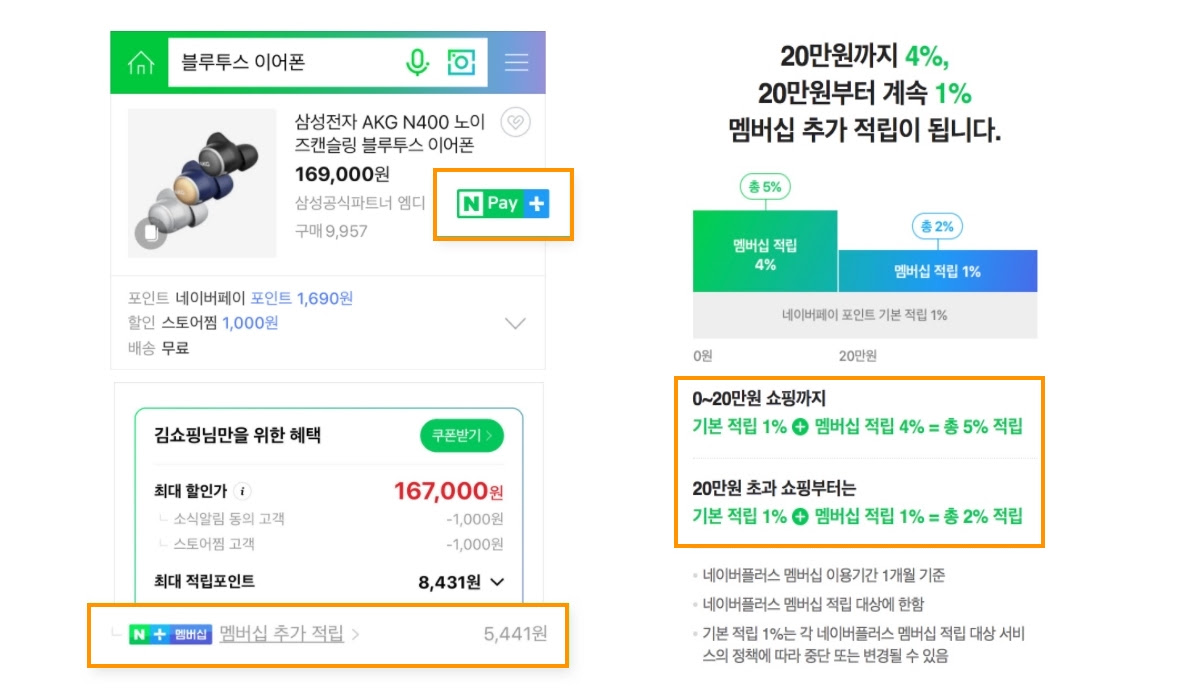 우커머스_네이버페이_포인트_플러스멤버쉽